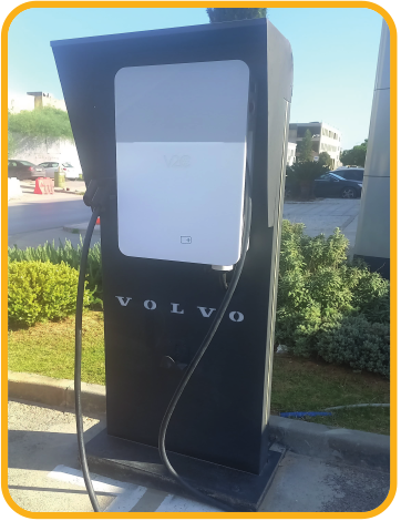 Borne de recharge Volvo