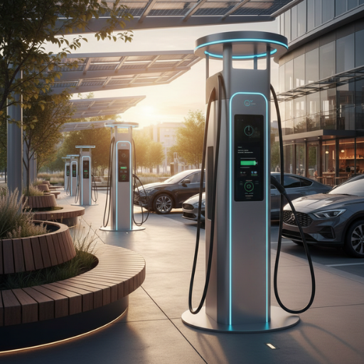 Station de recharge moderne
